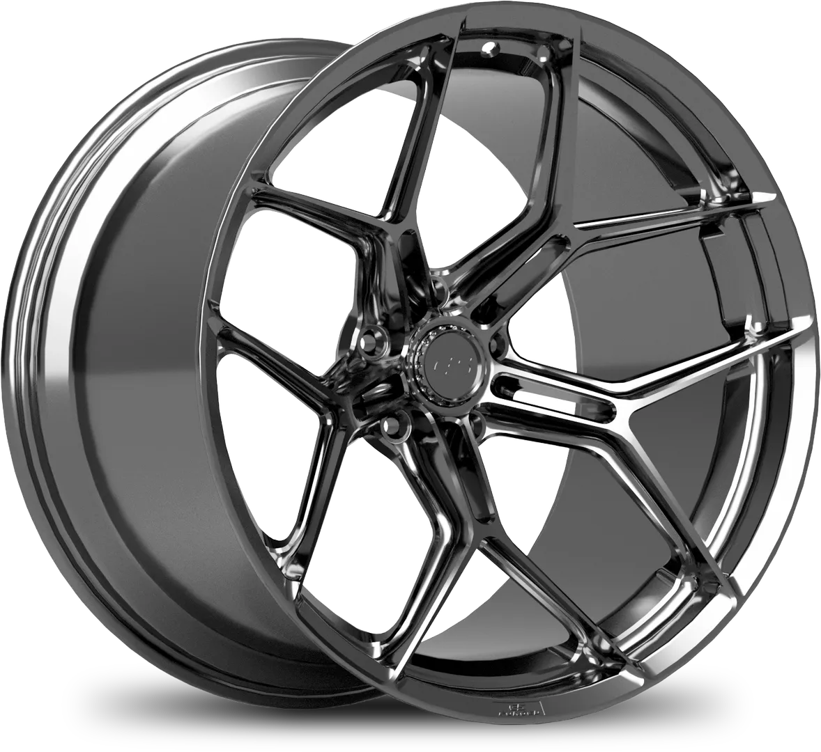 Talladega - Smoked Titanium Brushed