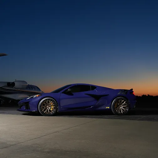E5 Wheels on C8 E-Ray — customer showcase