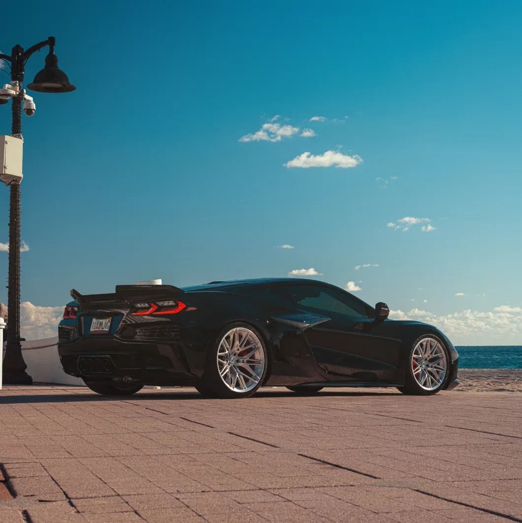 Black Corvette Gallery
