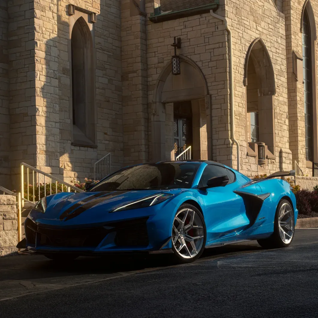 Blue Corvette Gallery